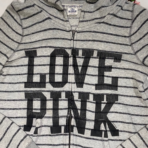 LOVE PINK Graphic Full Zip Hoodie - Picture 5 of 6